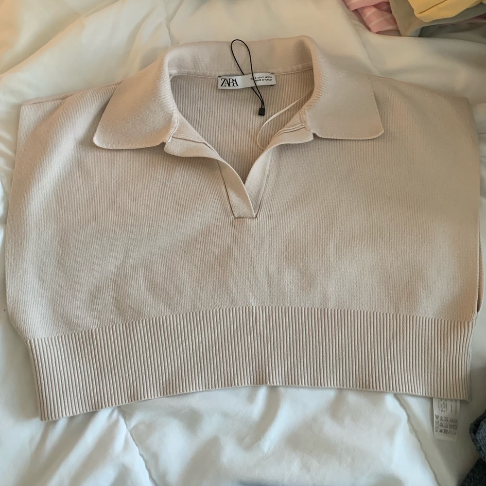 Zara polo top